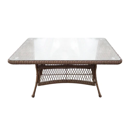 Стол прямоугольный 1400х800х750 мм из ротанга МЭДИСОН «MADISON» арт.М03198 brown