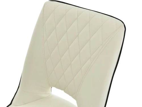 Обеденная группа (Стол Римини и 4 стула Эльзас), стекло белый