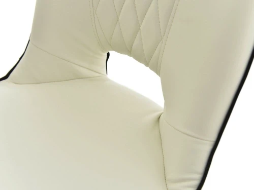 Обеденная группа (Стол Римини и 4 стула Эльзас), стекло белый