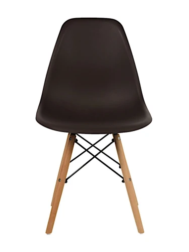 GH801/DC111 Стул пластиковый, ГОРЬКИЙ ШОКОЛАД#91049, каркас бук