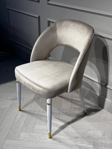 Стул обеденный Оливия ART2367-BG, бежевый /белый