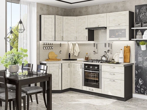 Кухонный гарнитур Лофт-03 Nordic Oak