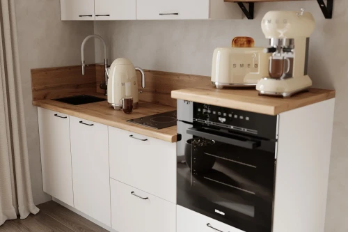 Готовая кухня КГ 2100 ПВХ, Белый софт матовый Арника РМ в.2