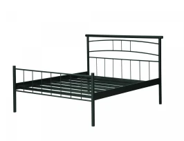 Кровать двойная Токио 42.25 Металл черный