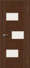 Межкомнатная дверь экошпон ĒLPORTA Легно-39 Brown Oak Magic Fog