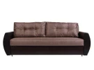 Диван еврокнижка Бостон 160 рогожка коричневая