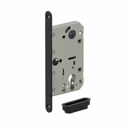 Замок для межкомнатной двери BRAVO Bravo M-3-CL SB МатЧерный