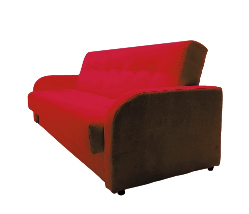 Диван-книжка ЛОНДОН КРАСНЫЙ 120 ЛЮКС ППУ