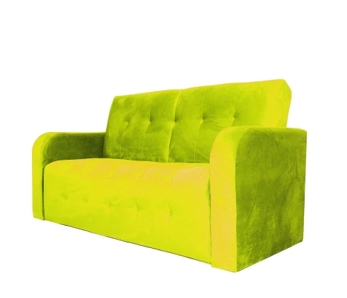 Диван  Оксфорд  90х170 велюр  желтый