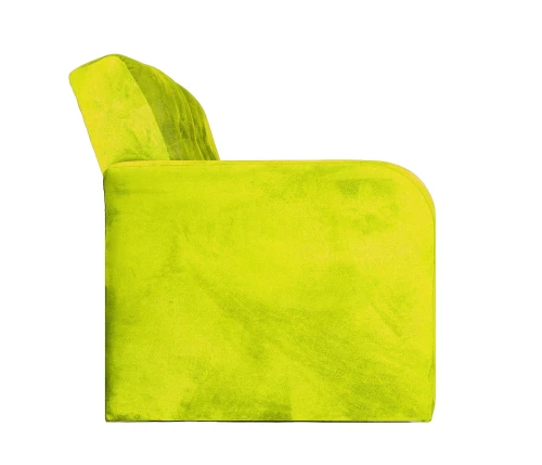 Диван  Оксфорд  90х170 велюр  желтый