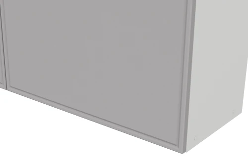 Кухонный гарнитур "Адель" 2,0м Белый/Нео/Мраморный берег