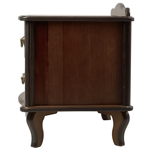 Тумбочка прикроватная Джульетта 2 ящ. орех