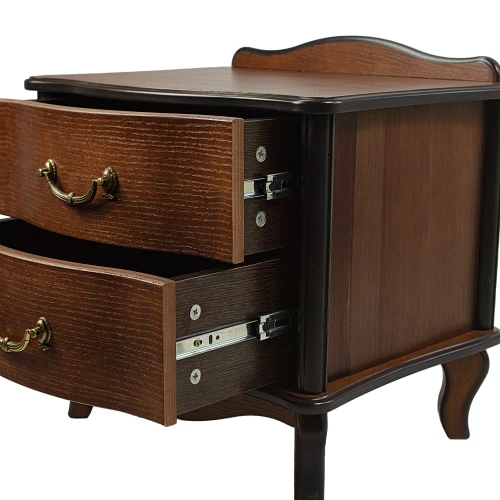 Тумбочка прикроватная Джульетта 2 ящ. орех