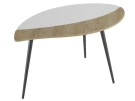 Стол журнальный Лайм дуб сонома/белый/чёрный Стол журнальный Лайм дуб сонома/белый/чёрный