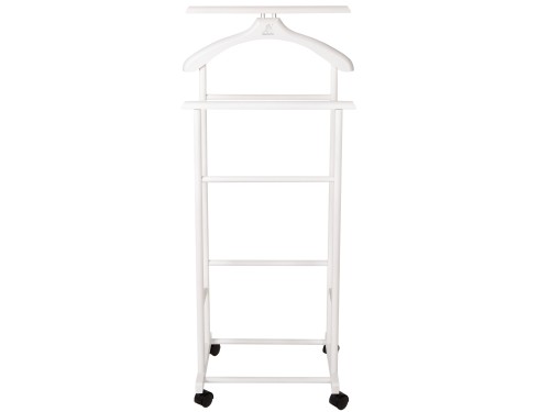 Вешалка костюмная на колесах В 22Н белый