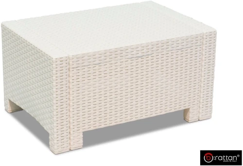 Комплект мебели NEBRASKA TERRACE Set (стол, 2 кресла), белый