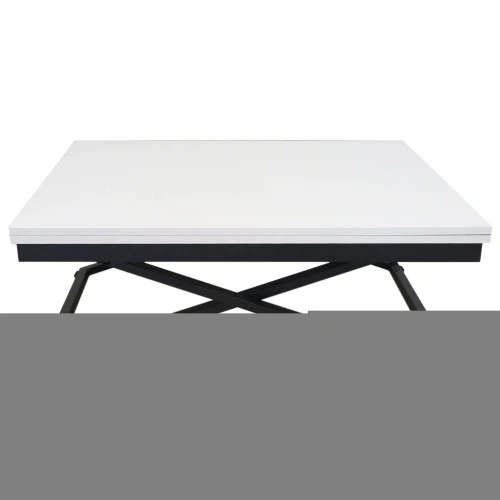 Стол-трансформер Манхэттен белый/черный