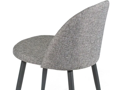 Стул ДП2-17 «Делтон», рогожка «Графит», каркас графит