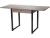Стол М102 «Алан» ДП1-01-11 900(1200)(1500)*670, ЛДСП:Навара, Н/стола (Графит)